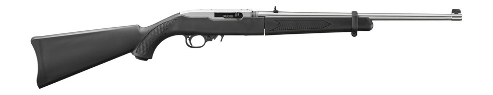 Ruger 32010 10/22 Takedown Semi-Auto Rifle in .22 LR with BX Trigger and Black Fixed Stock