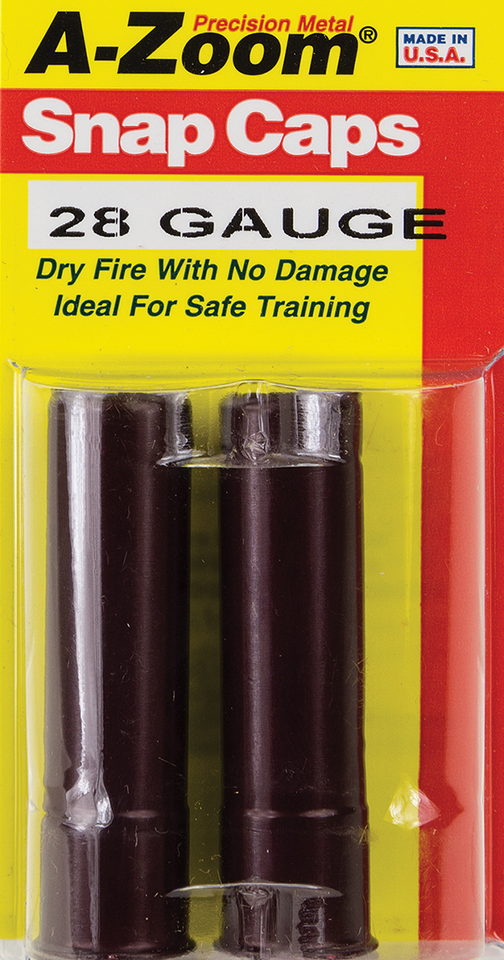 A-Zoom 28 Gauge Shotgun Snap Caps – 2 Pack