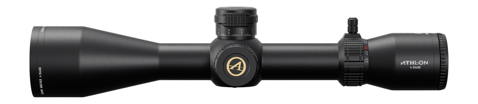 Athlon Ares HLR 4-24x50 Rifle Scope with Mil-Dot Reticle and 30mm Tube