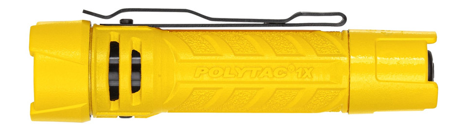 Streamlight PolyTac 1X USB Yellow LED Flashlight - Compact and Rechargeable