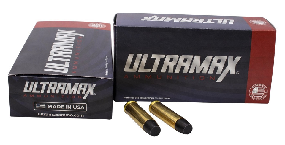 Ultramax Ammunition ULT-500SW-1-N .500 S&W 440 Grain HTJHC Flat Nose 20 Rounds
