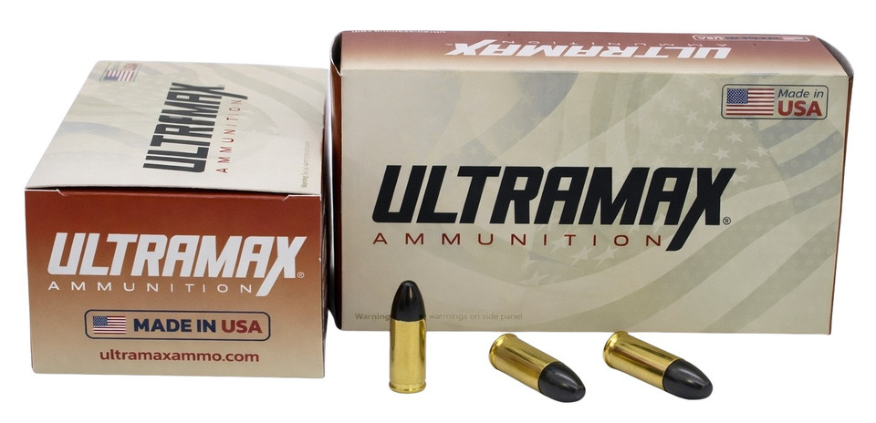 Ultramax Ammunition ULT-9MM-1-N 9mm 147 Grain Jacketed Pistol Rounds, 50 Rounds per Box