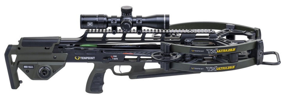 TenPoint TX Ultra 29.5 Inch EVOX Crossbow Moss Green Model CB260061899