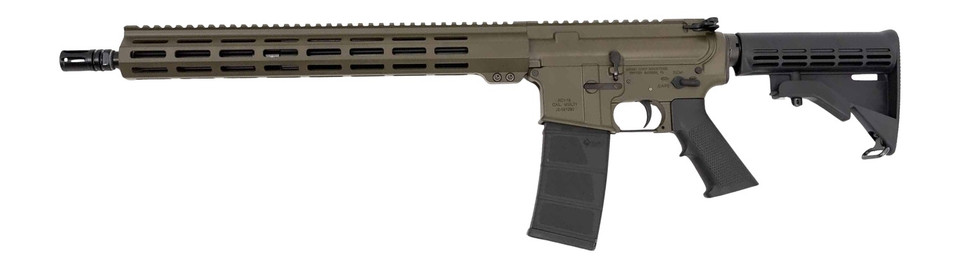 Andro Corp Industries Bravo-16 AR-15 Rifle in 5.56 NATO with 16-Inch Threaded Barrel and Black M4 Stock