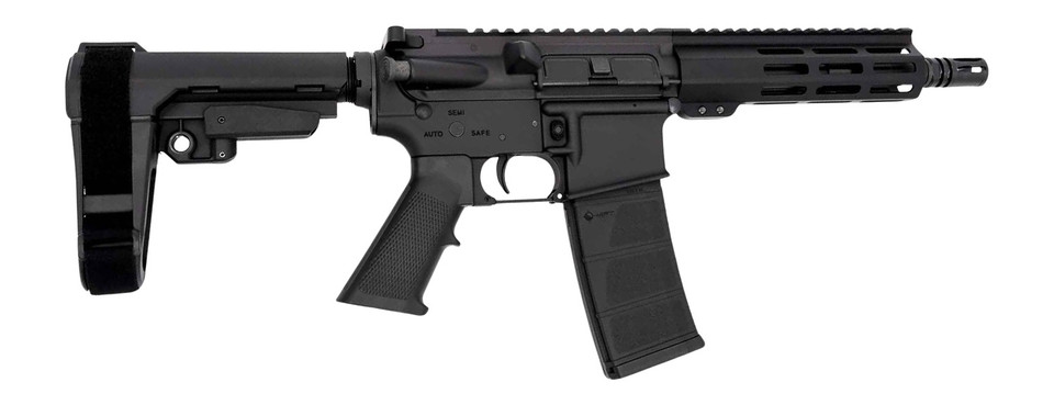 Andro Corp Industries ACI 5568CB CQB 5.56 NATO AR Pistol with 8-inch Barrel and SBA3 Brace