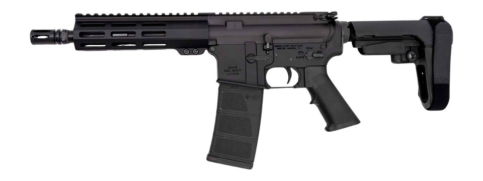 Andro Corp Industries ACI 5568CB CQB 5.56 NATO AR Pistol with 8-inch Barrel and SBA3 Brace