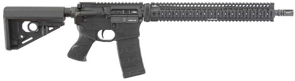 Larue Tactical LT-15-556-16-Quad AR-15 Rifle / 16-Inch Stealth Barrel / 30-Round Capacity