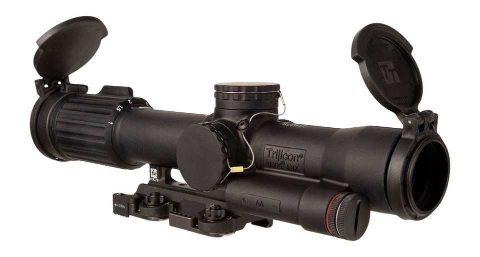 Trijicon VCOG 1-8x28 Riflescope - Variable Magnification for Tactical and Hunting Use