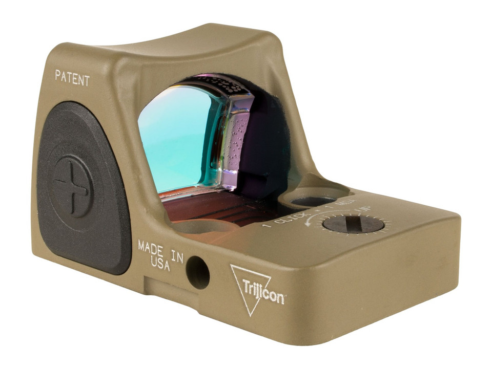Trijicon 700717 Red RMR Type 2 Micro Reflex Sight with 6.5 MOA Dot in Flat Dark Earth