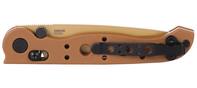 Columbia River M16-10XD Folding Knife with Desert Tan Handle