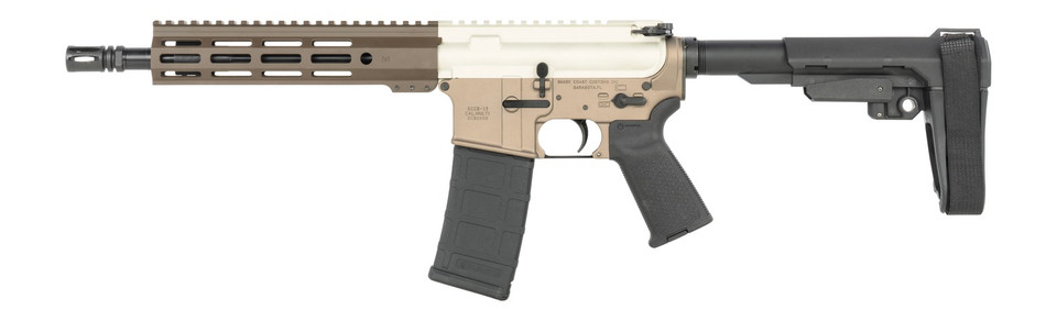 Shark Coast Siesta AR Pistol in 5.56 NATO with 10.50-inch Barrel and Cerakote Finish