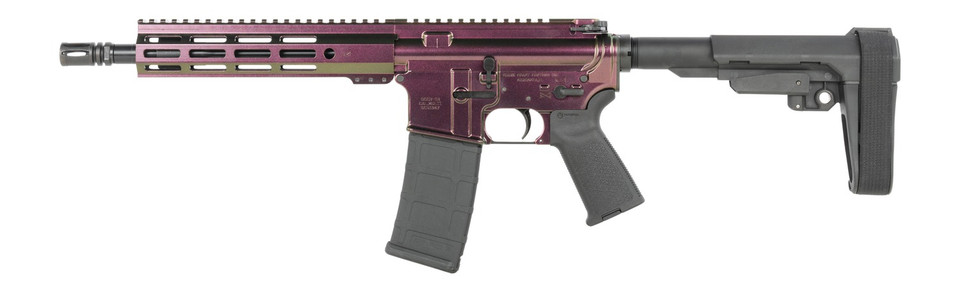 Shark Coast Tactical Razorback AR Pistol 5.56 NATO with 10.50-Inch Barrel and Cerakote Finish