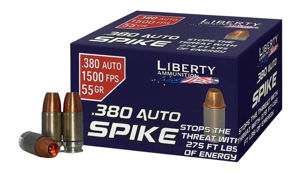 Liberty Ammunition .380 Grain Jacketed Hollow Point Bullet