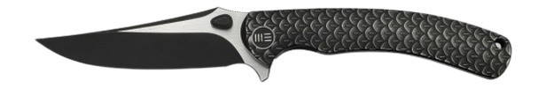 Alledge International Civivi Dracarys 3.58 inch Black Titanium Folding Knife