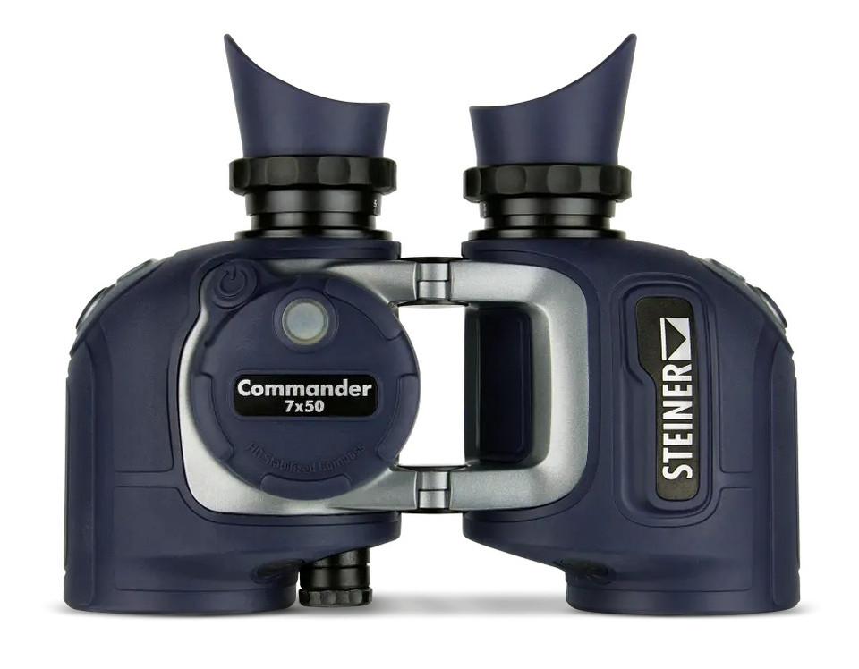 Steiner 2346 7x50 Commander Binoculars with Compass and Rubber Armoring