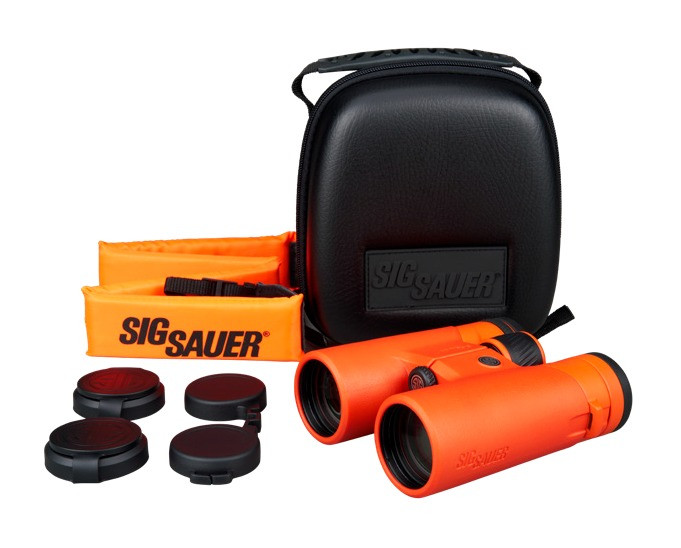 Sig Sauer Electro-Optics Zulu4 HD 12x50 Marine Binoculars in Orange