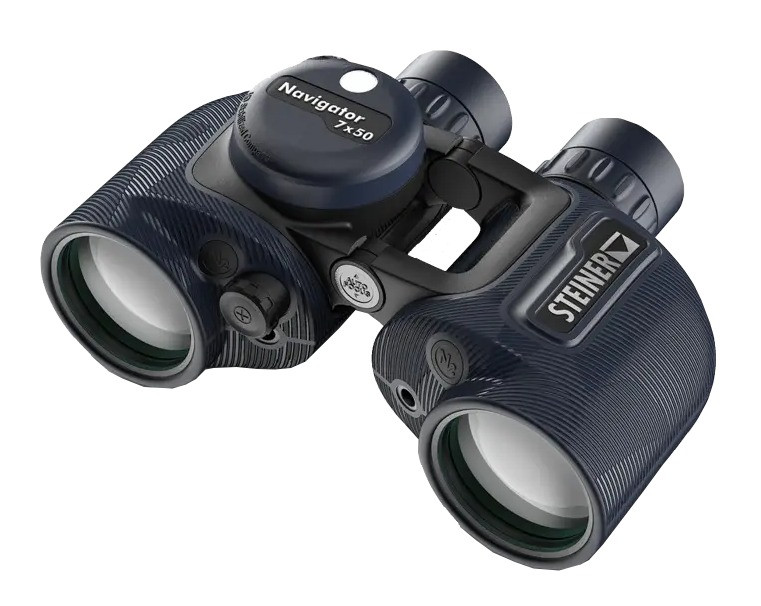 Steiner 2343 7x50 Navigator Open Hinge Binoculars with Compass