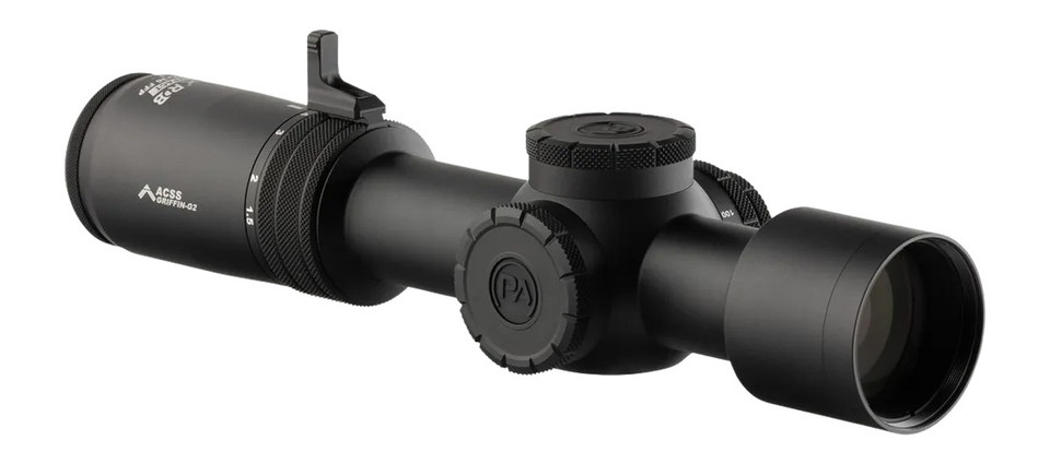 Primary Arms Optics PA 610220 PLXC 1.5-12x36F Rifle Scope with RDB Reticle and MIL-G2 Adjustment