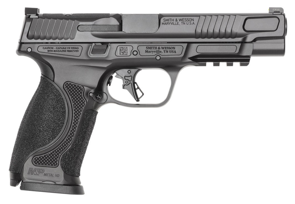 Smith & Wesson M&P9 M2.0 Metal HD 9mm Pistol with 5-Inch Barrel and Interchangeable Grips