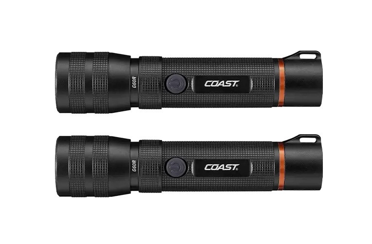 COAST G60R LED Flashlight 2-Pack