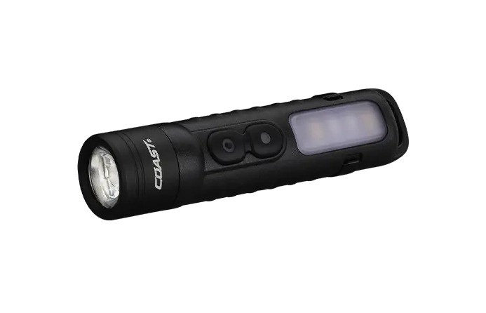 COAST KL35R Penlight with White and Red Beam, Black Finish