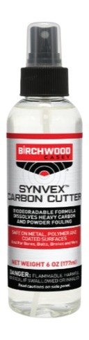Birchwood Casey Synvex Carbon Cutter 6oz Spray for Firearms and Metal Cleaning