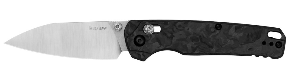 Kershaw Bel Air XL Folding Knife / Magnacut Blade / Black Carbon Fiber Handle