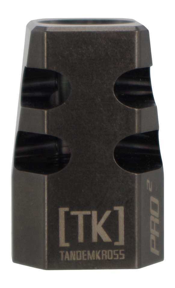 TANDEMKROSS Game Changer Pro Squared Compensator Black for Ruger Mark Series