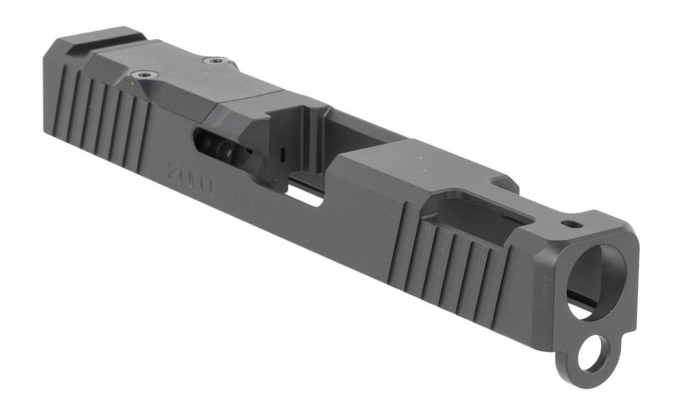 Zaffiri Precision Z Series Ported Slide for Glock 19 Gen 3 with RMR Cut Black