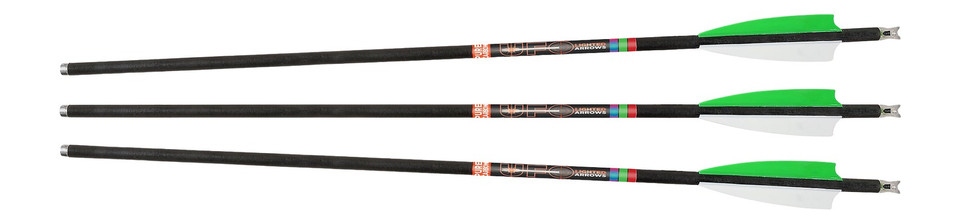 30-06 Outdoors UFO Lighted Moon Nock 20-inch Archery Accessory, 3-Pack