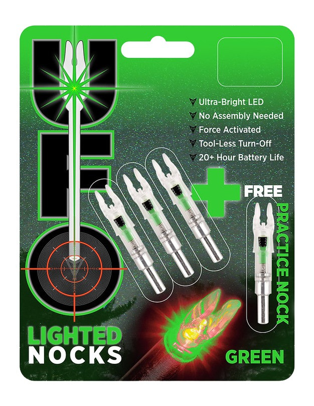 30-06 Outdoors UFO204G Lighted Green Nock for Archery and Crossbows