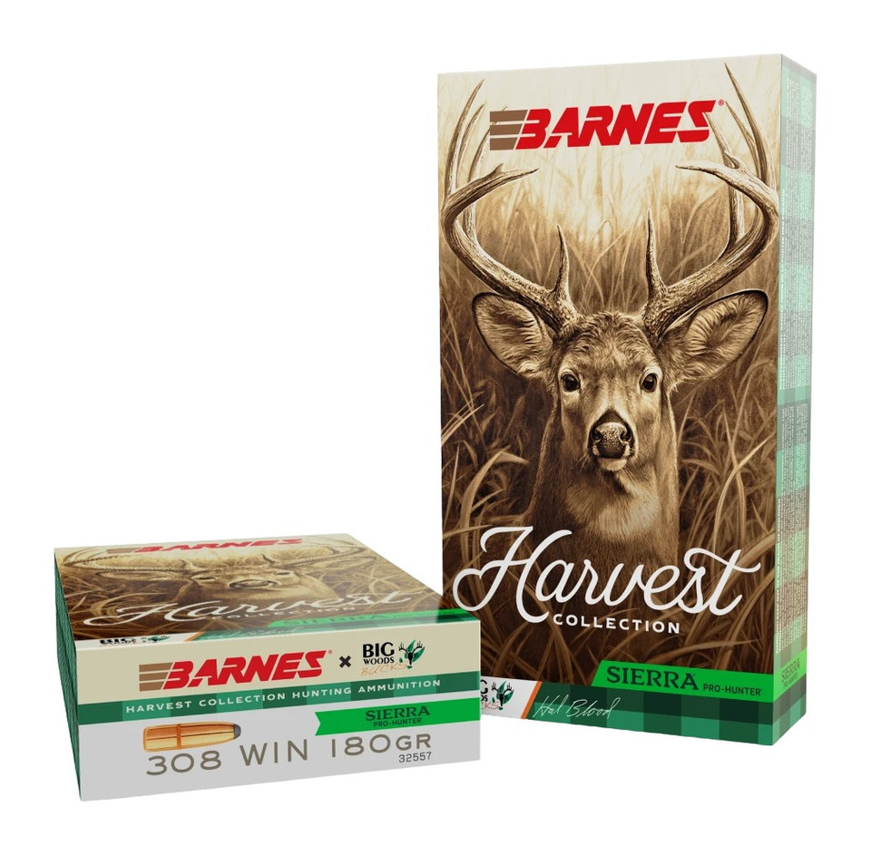 Barnes Bullets Sierra Pro-Hunter RN .308 Caliber Reloading Bullets 180 Grain Box of 20