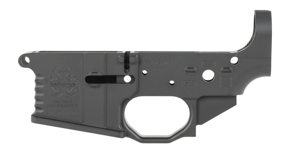 Black Rain BRO MILLED Lower Receiver Cerakote Black