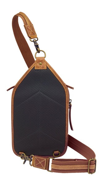 Kingport Industries LLC GTM-CZY/106 CRML Compact Sling Crossbody Bag - Buff
