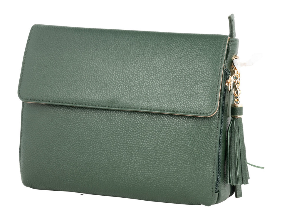 GTM GTM-22/PB FOREST  CLUTCH PURSE CROSSBODY-COW