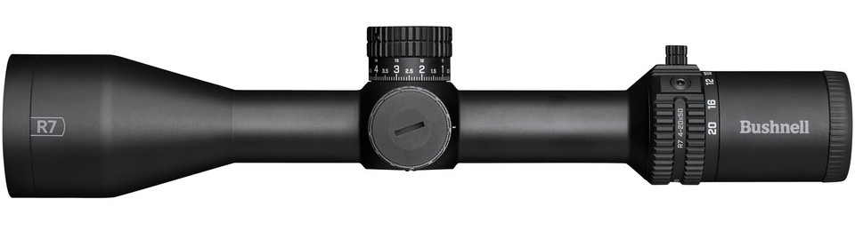 Bushnell R7-42050M1 4-20x50 Rifle Scope with ED Glass and Matte Black Finish