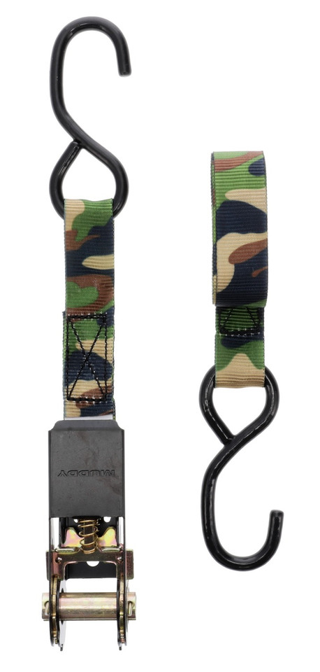 Walkers Game Ear Muddy Mud-SDRS8-4PK Standard Duty Ratchet Strap - 1 Inch x 8 Feet