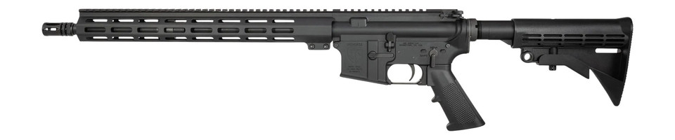 One Horse OH-15 Complete AR-15 Rifle 5.56 NATO 16-Inch Threaded Barrel Black M-LOK Rail