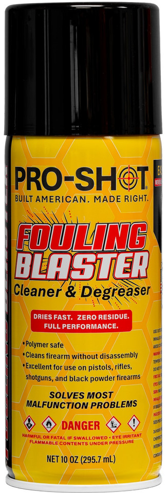 Pro-Shot D-10 Fouling Blaster Degraser Aero 10 oz Cleaning and Restoration Spray