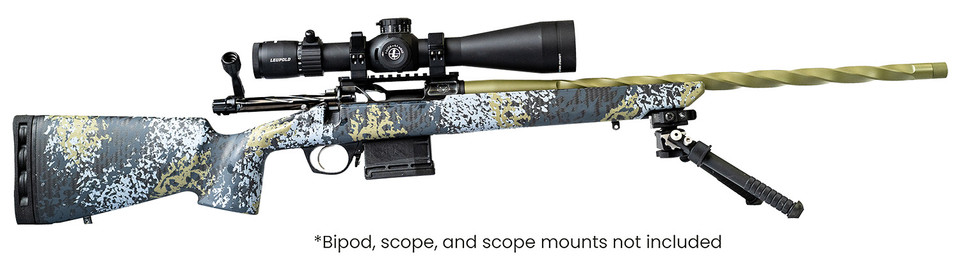 Horizon Firearms Venatic 2023 Bolt Action Rifle 22 Creedmoor 24-Inch Spiral Fluted Threaded Barrel Camouflage Stock