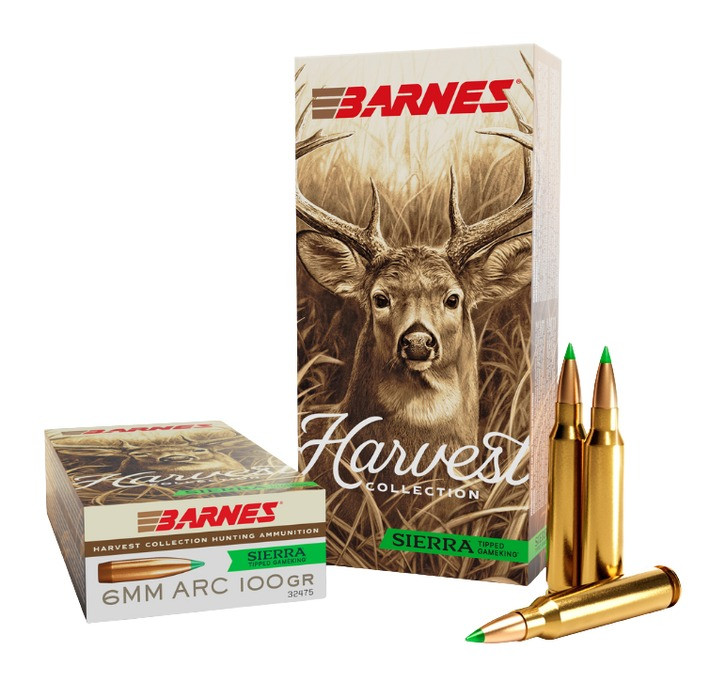Barnes VOR-TX 6mm ARC 100 Grain TTSX Rifle Ammunition 20 Round Box