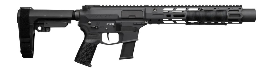 CMMG BANSHEE MKG ZEROED .45 ACP 6.5" AR Pistol Black Armor with RipBrace