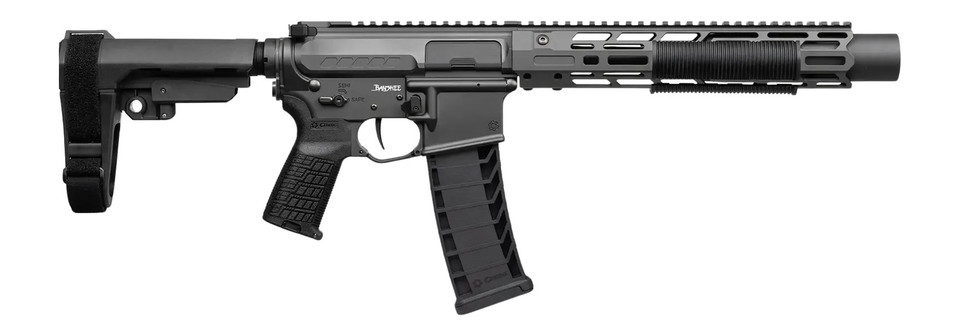 CMMG BANSHEE MK4 ZEROED 9mm 6.5" AR Pistol Tungsten with RipBrace
