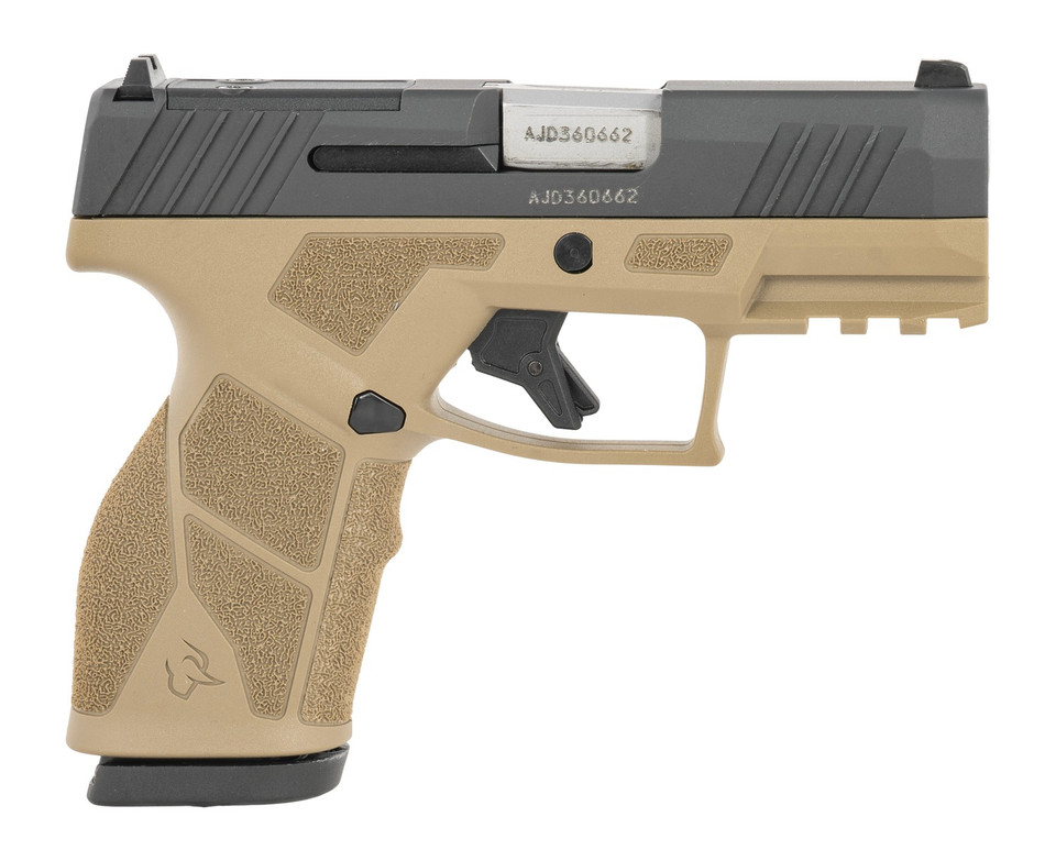 Taurus GX2 9mm Pistol with Flat Dark Earth Finish, 3.38 Inch Barrel, 13+1 Capacity