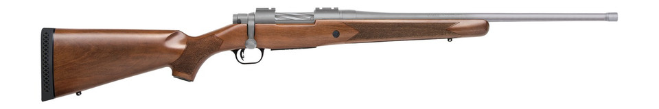 Mossberg Patriot 400 Legend Bolt Action Rifle / Threaded Barrel, 20 Inch, 4+1 Capacity, Walnut Stock / CeraKote Finish