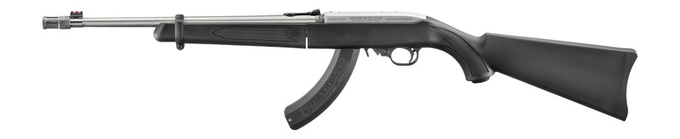 Ruger 10/22 Takedown .22 LR 18.5" Threaded Barrel 25-Round Stainless Rifle