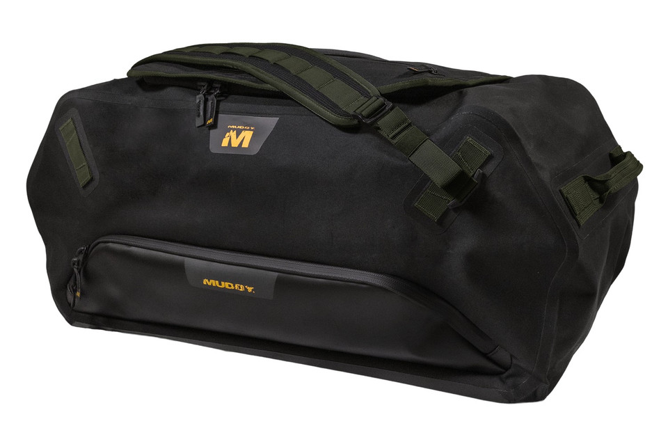 Walkers Game Ear MUDDY DV8 70L Duffle Bag Black and Tan