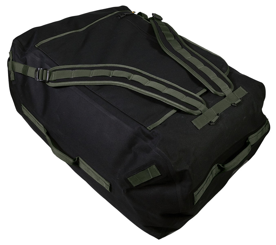 Walkers Game Ear Muddy DV8 100L Duffle Bag Black and Tan