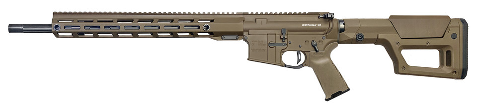 Rise Armament Watchman XR 22 ARC Semi-Auto AR Rifle / 18-Inch Fluted Barrel / Magpul PRS Lite Stock