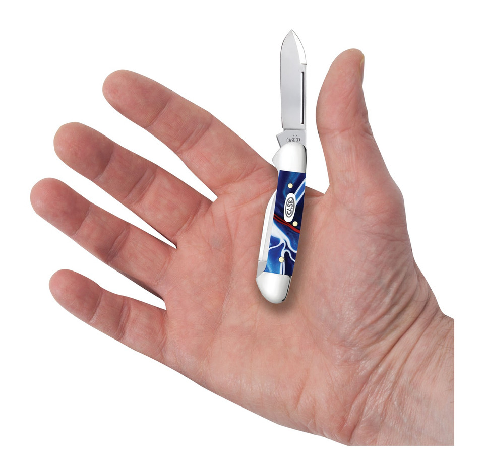 Case Patriotic Kirinite Baby Butterbean Folding Knife
